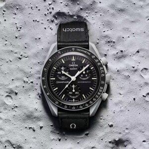 Swatch x Omega Bioceramic Moonswatch Mission to Moon